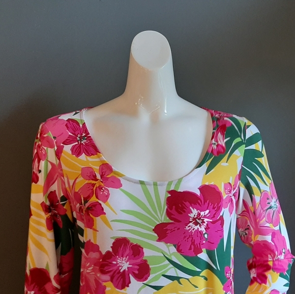 NWT! Pappagallo The Erin Dress Floral Pattern - Picture 5 of 10